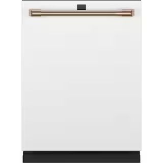 Cafe 24 in. Built-In Top Control Matte White Dishwasher w/Stainless Steel Tub, 3rd Rack, 39 dBA C... | The Home Depot