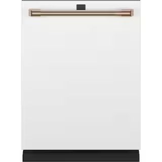 Cafe 24 in. Fingerprint Resistant Matte White Top Control Smart Built-In Tall Tub Dishwasher with... | The Home Depot