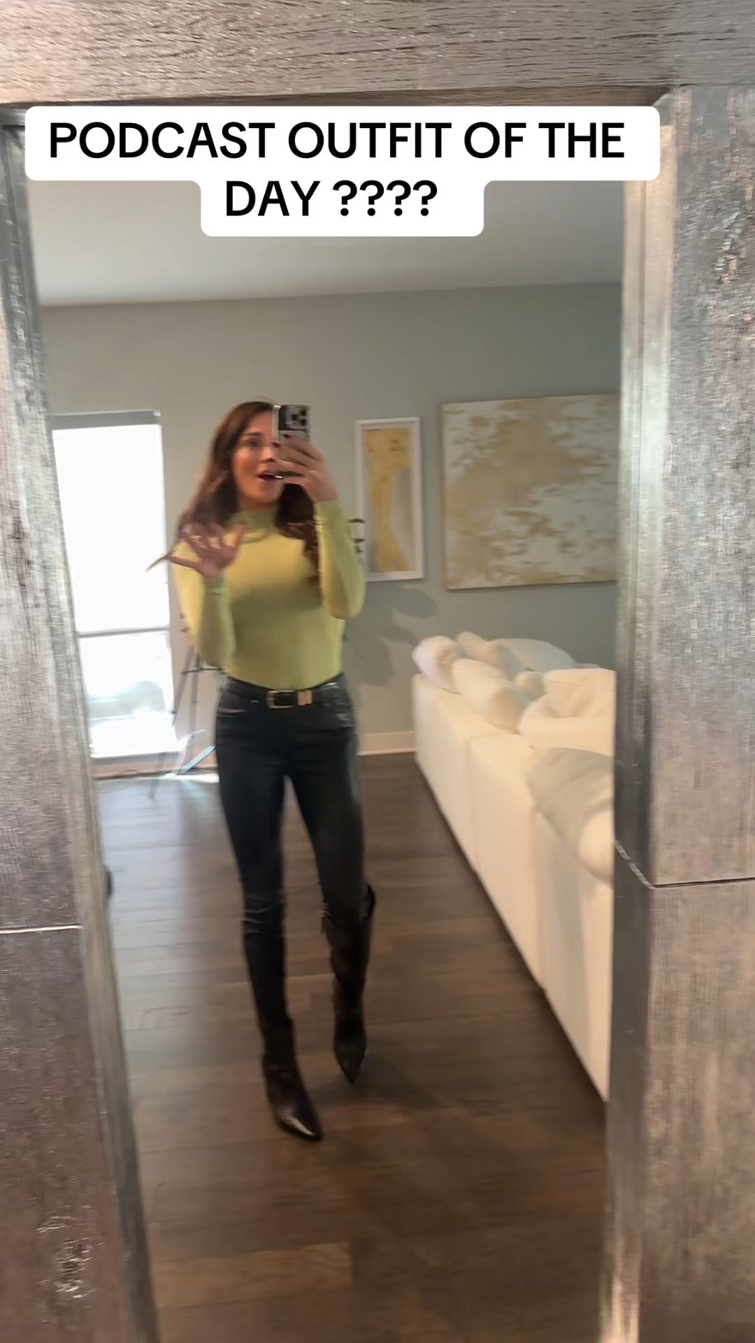 Podcast outfit of the day 

#LTKootd #LTKgrwm #LTKHoliday