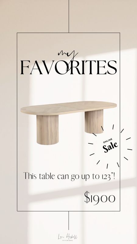 This table is awesome!!

Dining table 
Home decor 
Modern 
Furniture 


#LTKhome #LTKSpringSale #LTKstyletip