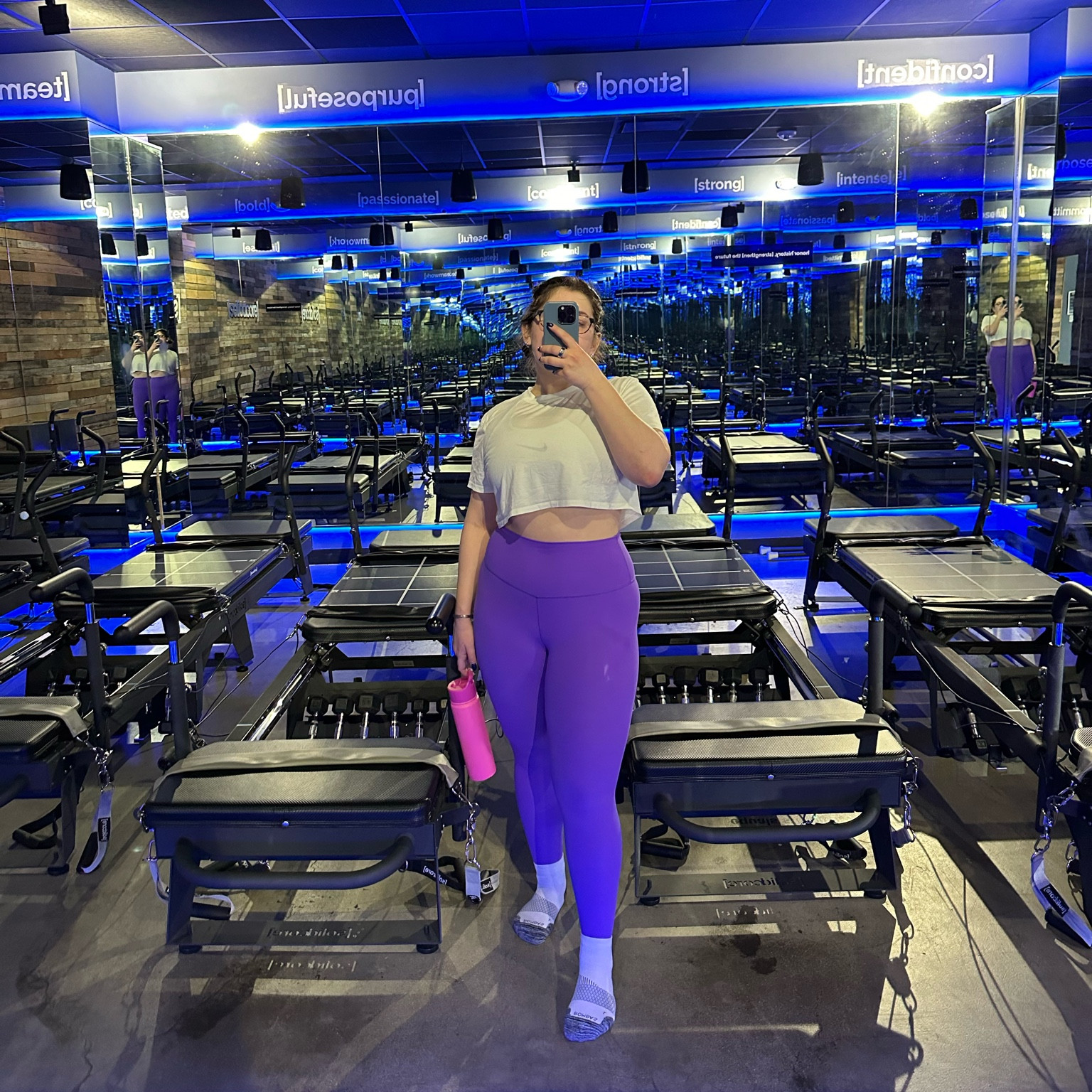 When it comes to Pilates, I want to wear something that is comfortable but still gets the work done. Low impact exercises make it easier to wear cuter outfits  

#LTKfitness #LTKmidsize