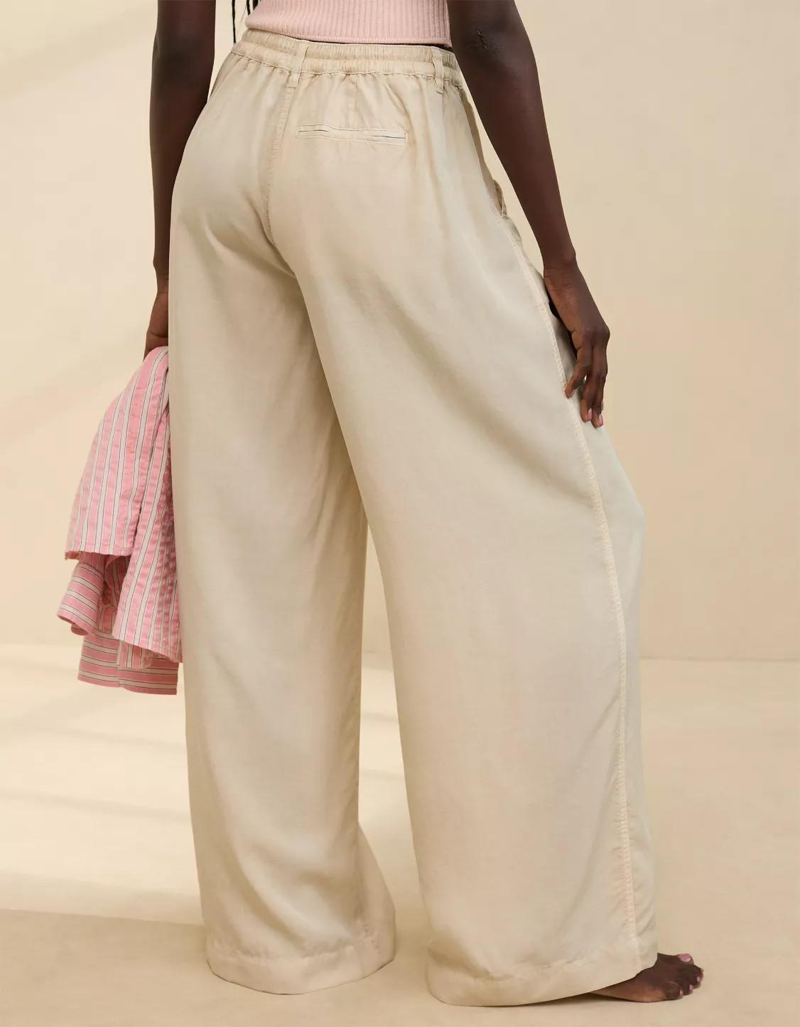 Aerie Drapey Chill Trouser | Aerie