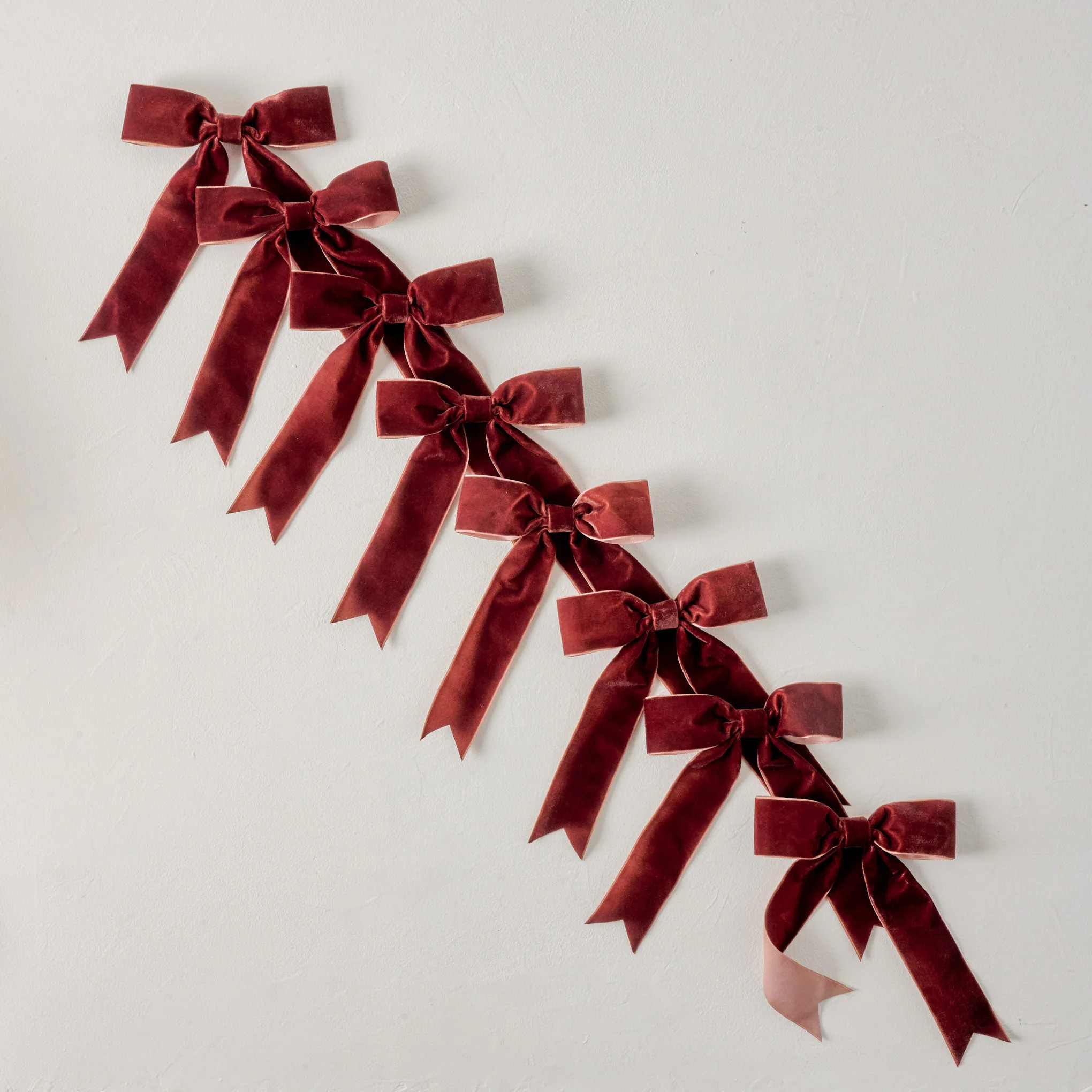 Velvet Bow Ornament Clip, Set of 8 | Magnolia