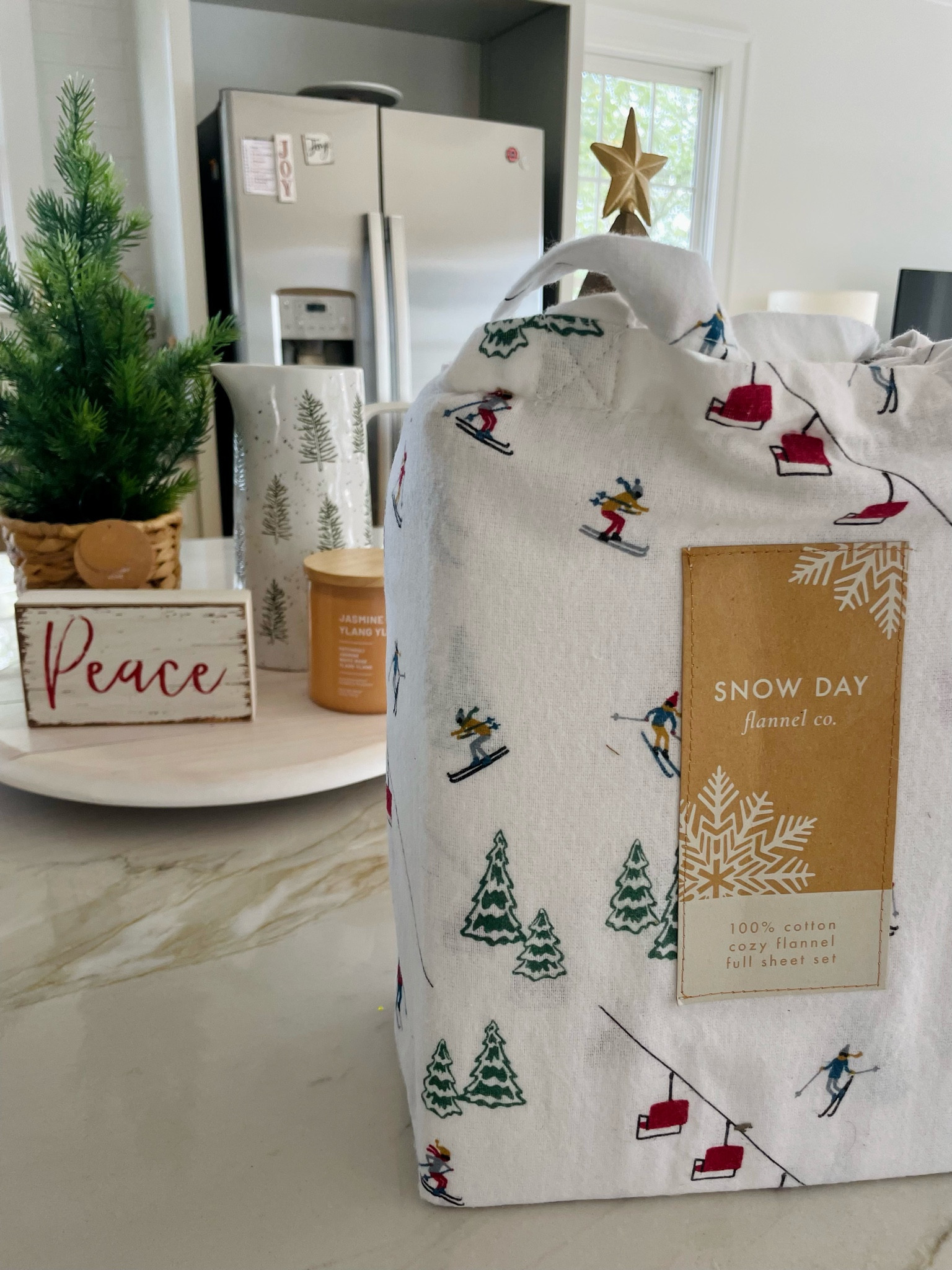 Skier sheets!!! So soft!!! 

#LTKHoliday #LTKSeasonal