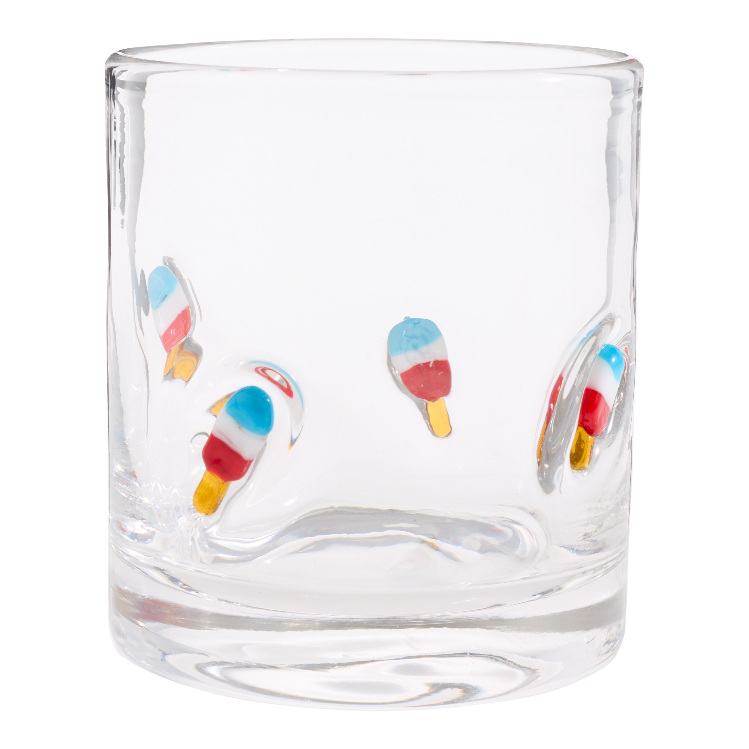 Charm Inlay Double Old Fashioned Glass - World Market | World Market