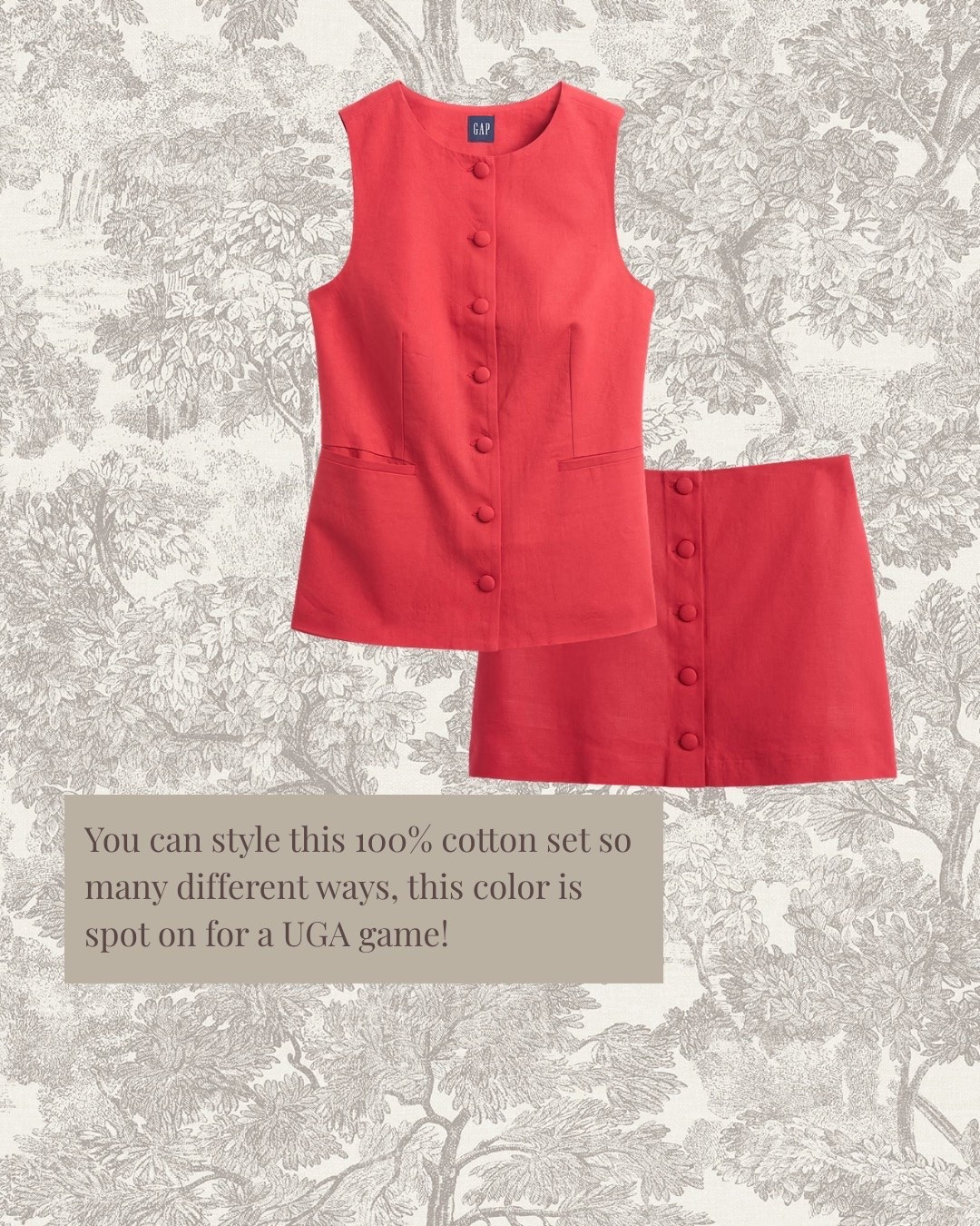 Love how you could wear either of these pieces separate too! This top would be so cute with jeans!

#LTKootd #LTKSeasonal