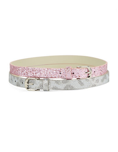 CAPELLI NEW YORK&nbsp;2-Pack Glitter Belt Set | Lord & Taylor