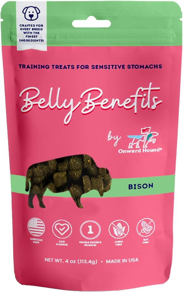 Training Treats for Dogs - Soft Bison - Low Calorie Dog Training Treats for Sensitive Stomachs wi... | Amazon (US)