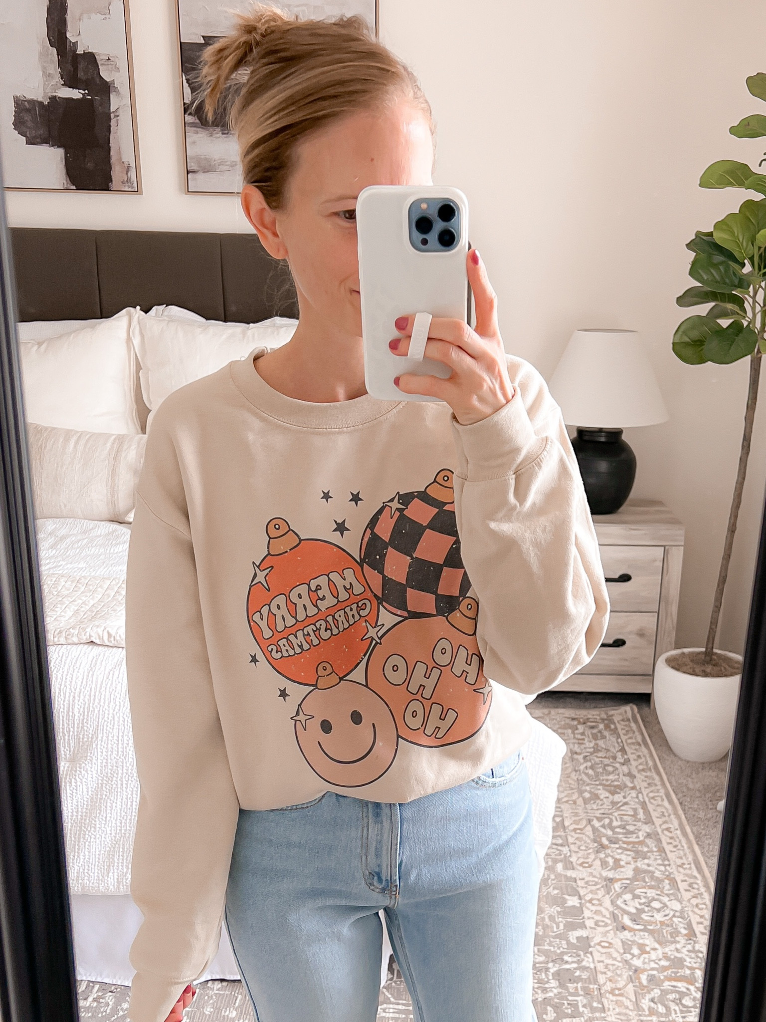 My retro sweatshirt is linked here! In major sale! 

#LTKsalealert #LTKSeasonal #LTKHoliday