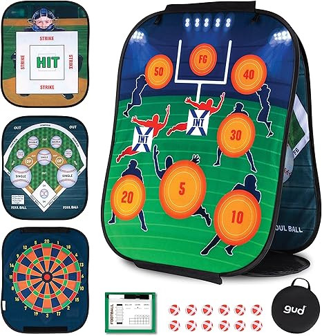 GUD Football, Baseball & Darts Sports Games Toy, Yard Lawn Outdoor & Indoor Birthday Gifts Target... | Amazon (US)
