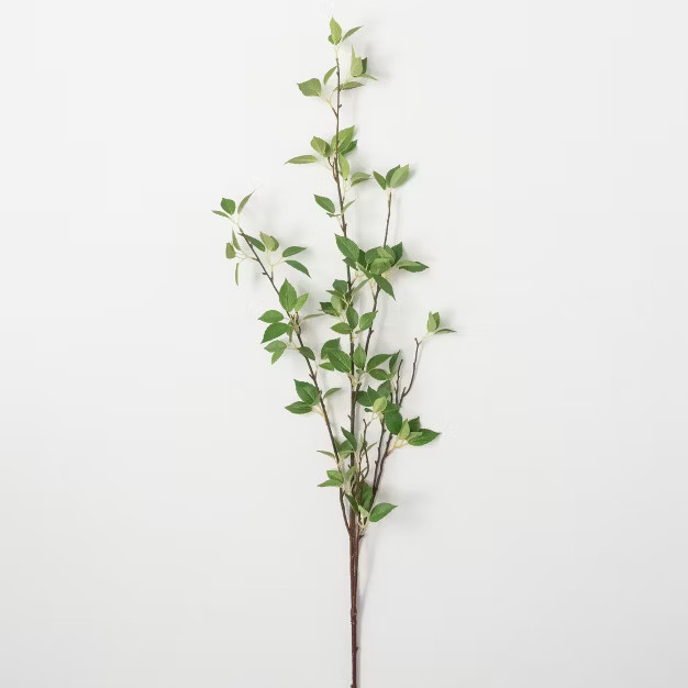 Sullivans Artificial Mountain Leaf Foliage Branch 54"H Green | Target