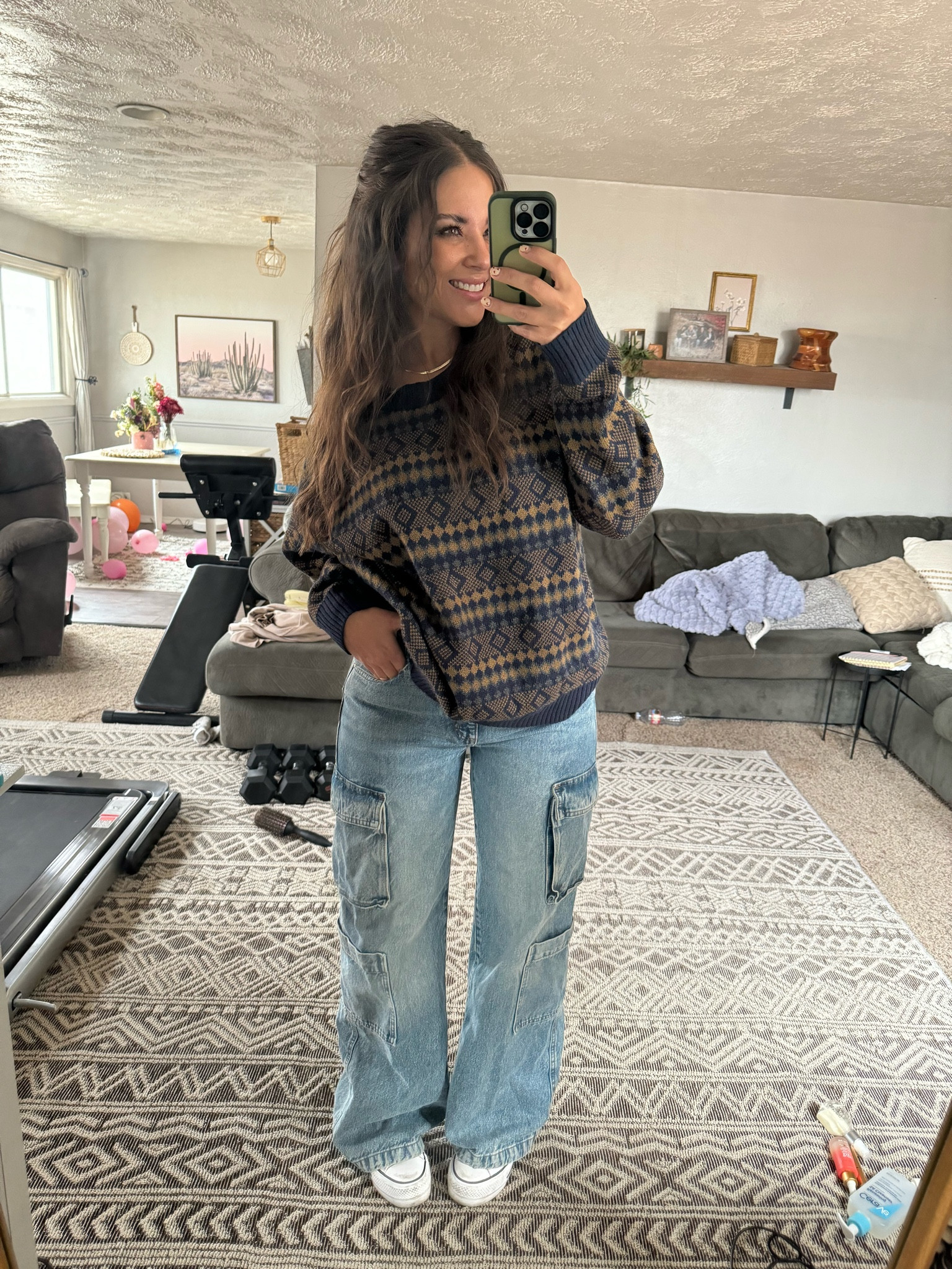Love this cozy outfit 🧸 these pants are the same style but not same color! 

#LTKstyletip #LTKSeasonal #LTKfindsunder50