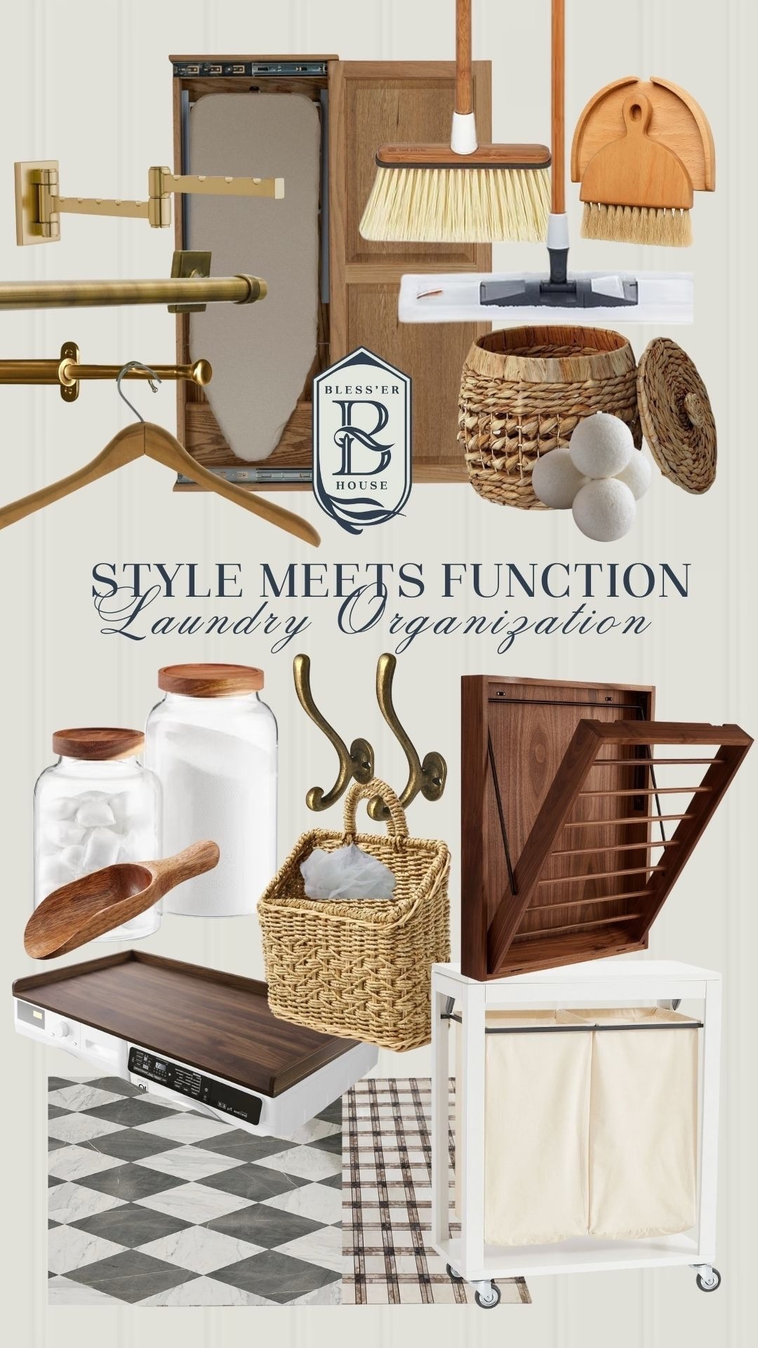 Pretty and functional laundry organization supplies! 



#LTKHome #LTKSeasonal