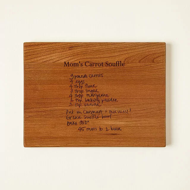 Personalized Family Recipe Board | UncommonGoods
