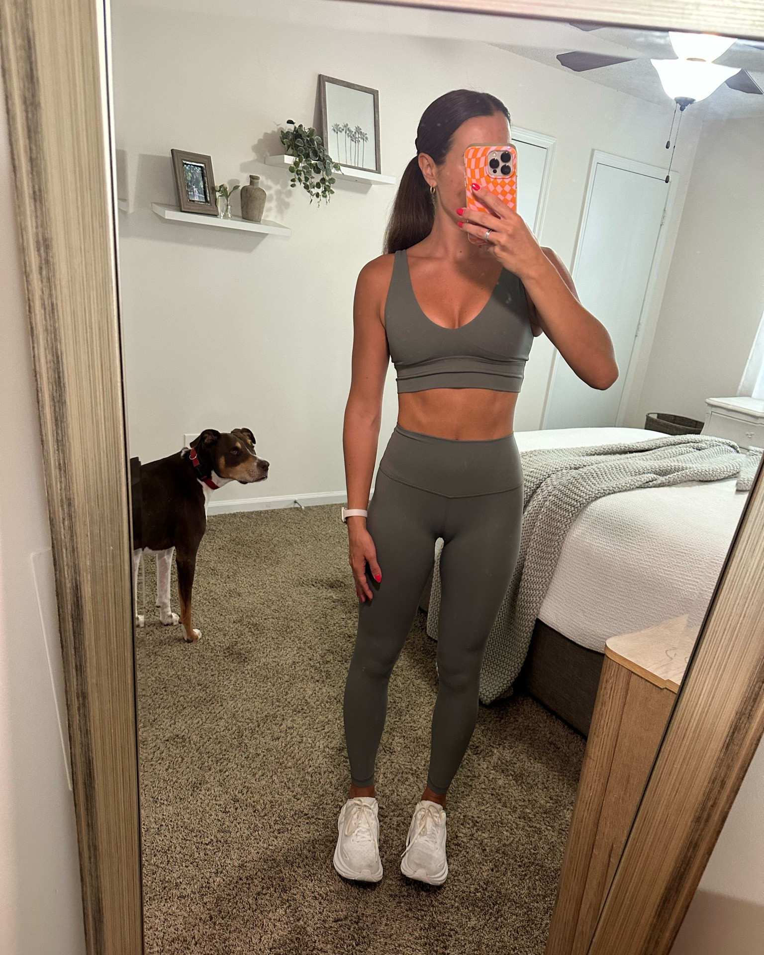 Amazon lululemon dupe. Wearing Size small in both top and bottom 💚

#LTKFitness #LTKActive