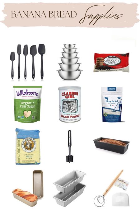 Best Amazon Supplies for Baking Banana Bread #ltkcooking #ltkfood 

#LTKSeasonal #LTKGiftGuide #LTKhome