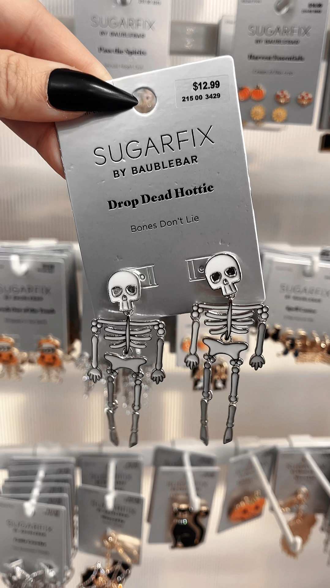 Sugarfix by Baublebar earrings just dropped at target for Halloween! 🎃 👻 #targethalloween #halloweenearrings #halloweenfinds 

#LTKVideo #LTKFallSale #LTKSeasonal