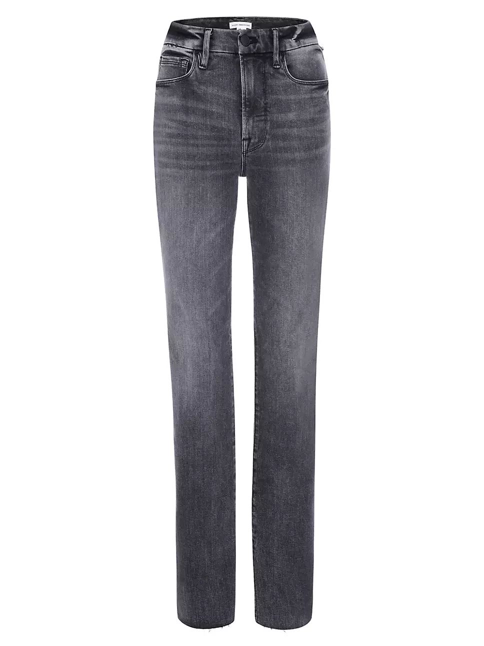 Good Boy High-Rise Stretch Straight-Leg Jeans | Saks Fifth Avenue