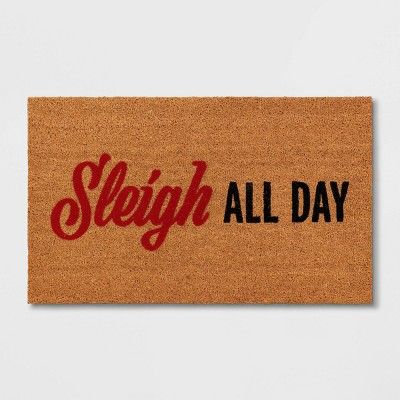 Sleigh All Day Doormat - Threshold™ | Target