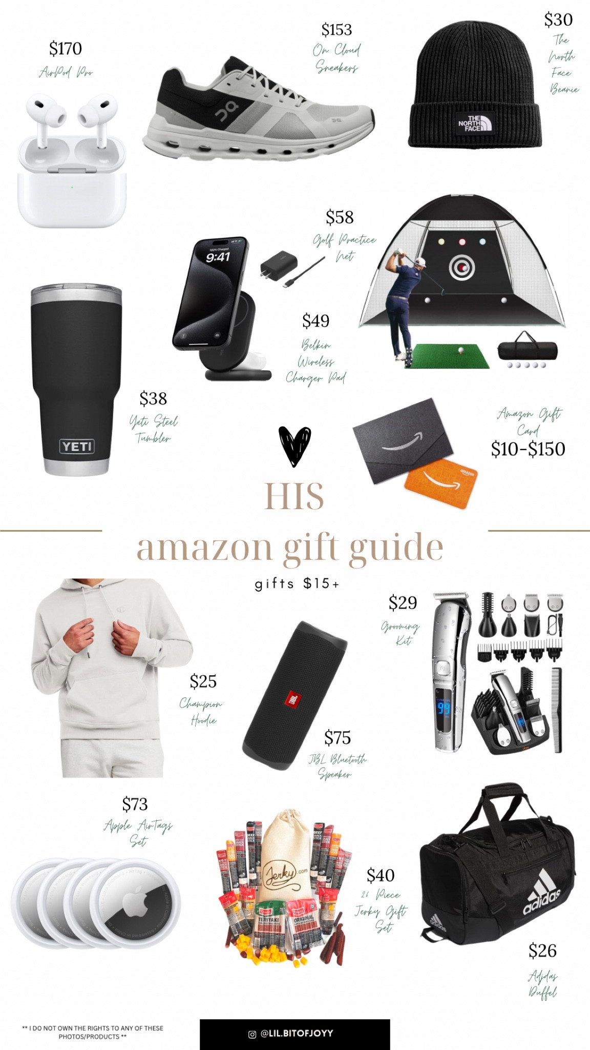 Amazon gift guides for HIM!
Tons of Black Friday deals!

#LTKCyberWeek #LTKHoliday #LTKGiftGuide