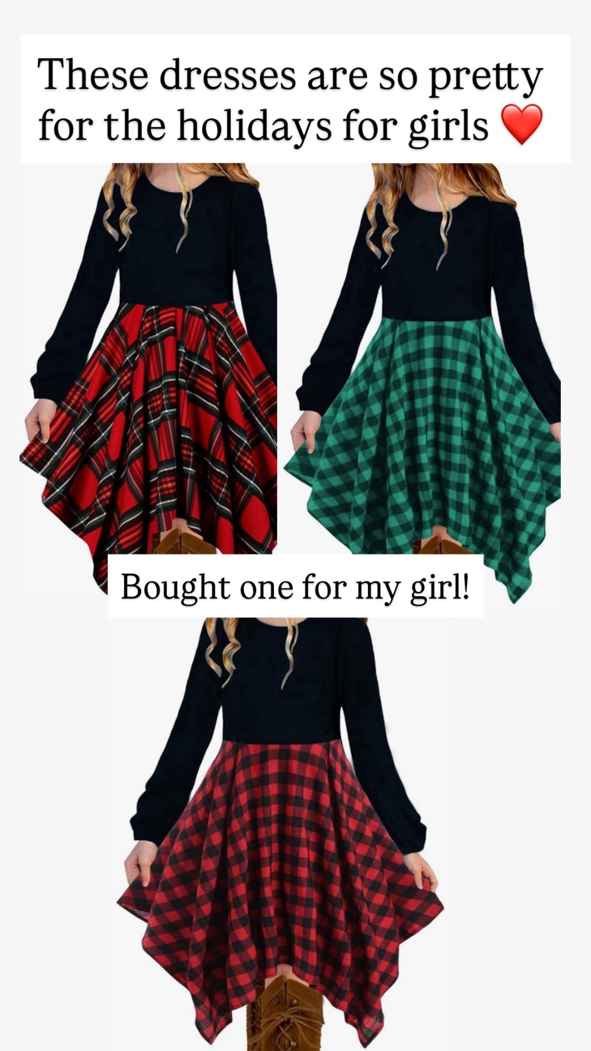 I love these holiday dresses for girls 

#LTKKids #LTKHoliday