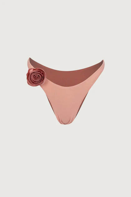 Rosette 90s Bottom (Faux Suede Blush/Blush) | SAME