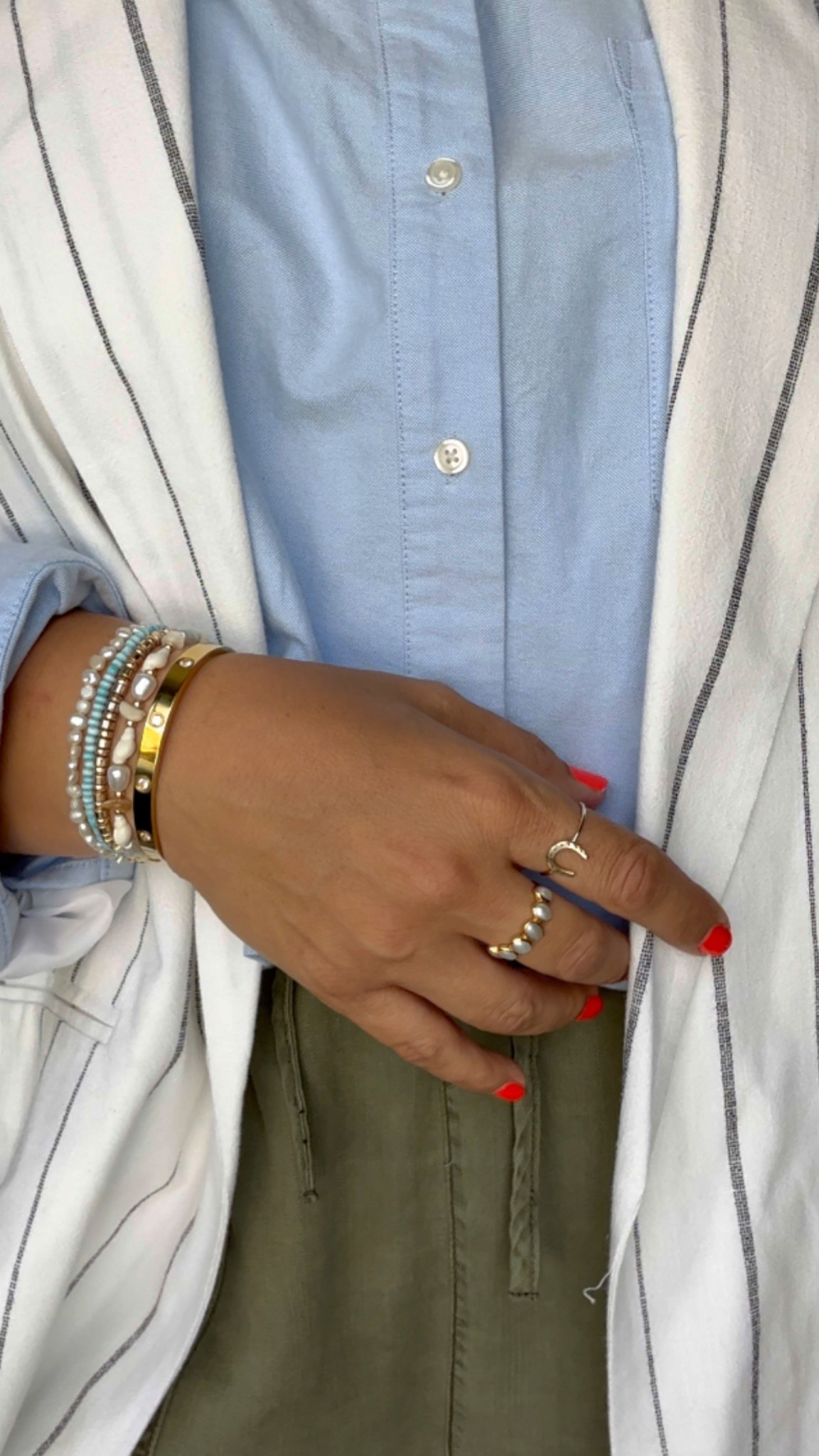 One pair of trousers, two ways.
INPOx

#LTKuk #LTKover50style #LTKspring