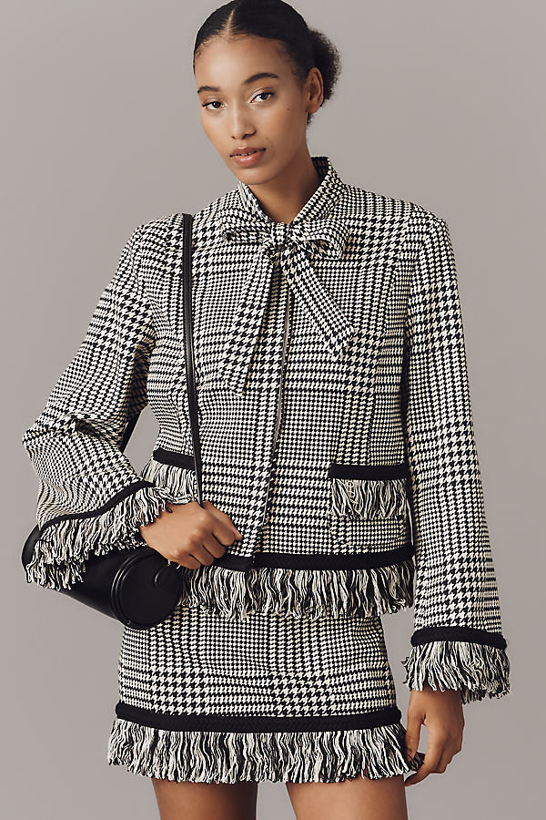 Fringe Bow Jacket | Anthropologie (US)