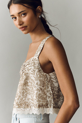 Greylin Wanda Pintucked Top | Anthropologie (US)