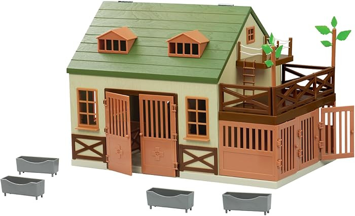 Terra by Battat Animal Hospital Playset, Wooden Vet Clinic | Amazon (US)