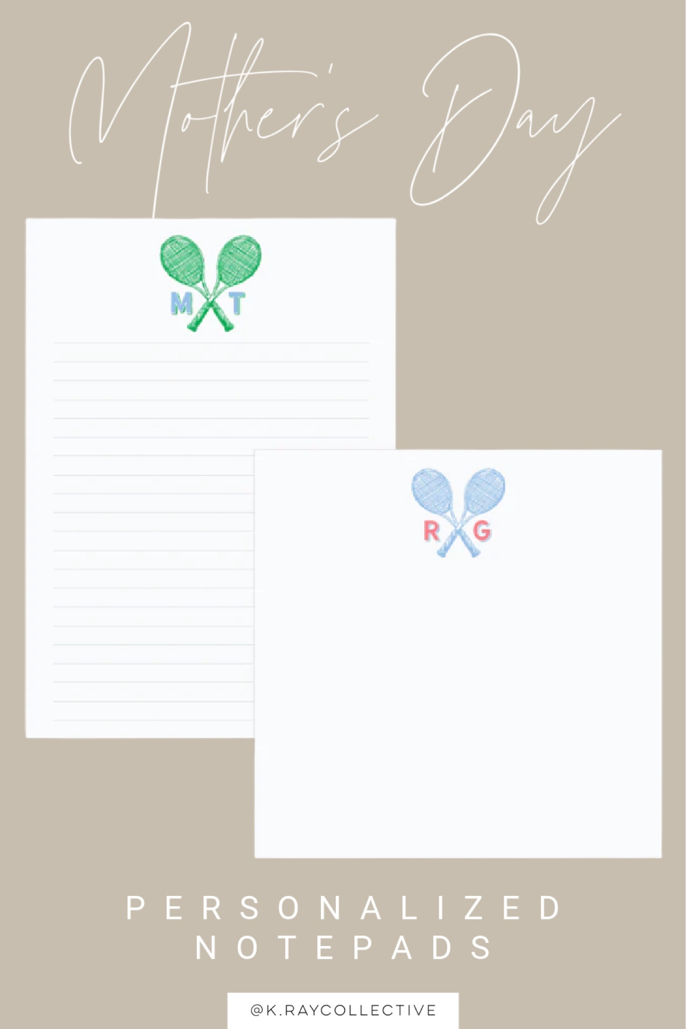 Mother’s Day gifts for the mom who loves tennis, these customizable tennis racket notepads are too cute.

Mother’s Day | mom Gifts | personalize gifts | personalize notepads | personalized stationary | gifts for mom | tennis gifts

#Mother’sDay #PersonalizeNotepads #PersonalizeGifts #GiftsForMom #GiftsForHer

#LTKhome #LTKunder50 #LTKGiftGuide