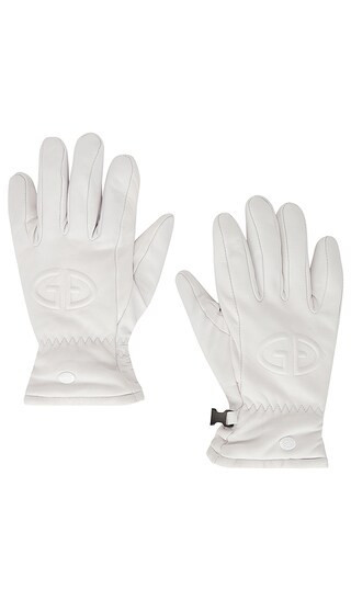Goldbergh Freeze Gloves in White. - size 7.5 | Revolve Clothing (Global)