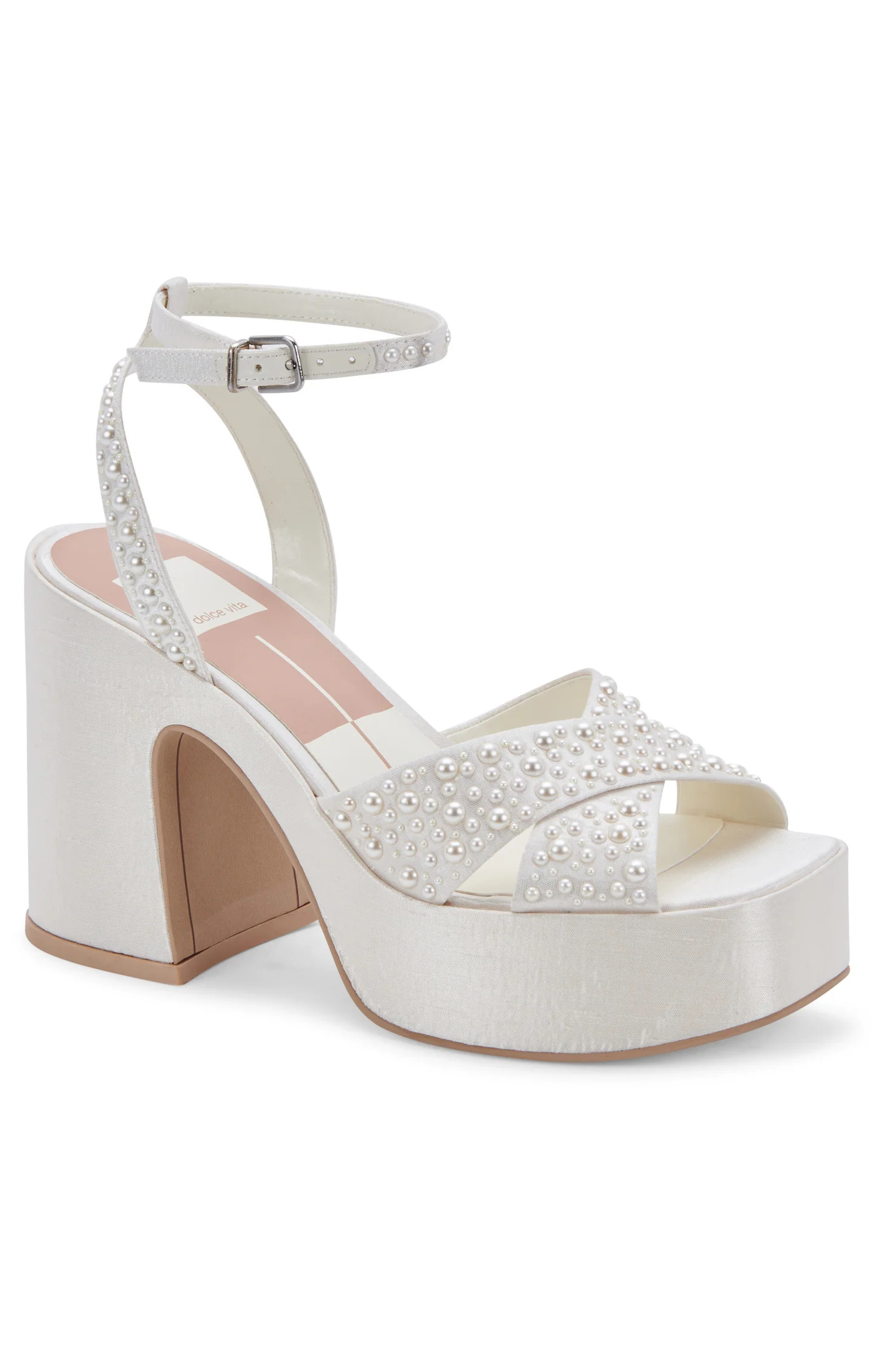 Dolce Vita Wessi Platform Heel ~ Vanilla Pearl | Show Me Your Mumu