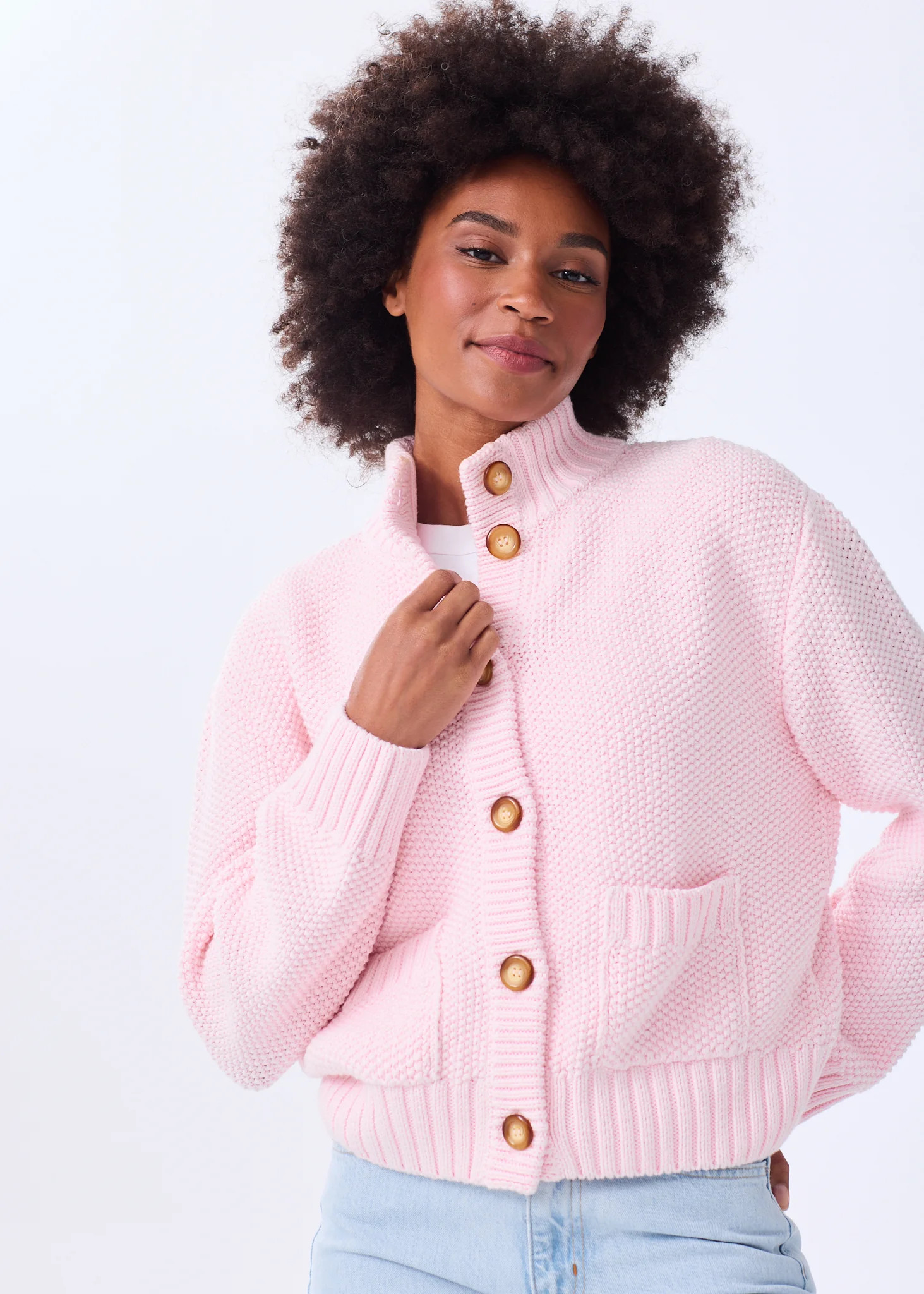 The Cotton Sweater Jacket | Alice Walk
