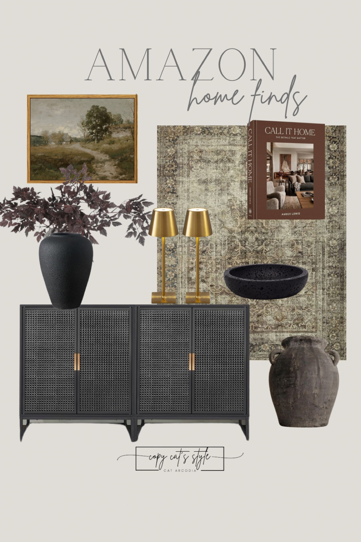 Amazon Home Decor Finds, sideboard, black cabinet, buffet, fall decor, earthy fall tones, black vase

#LTKHome #LTKStyleTip #LTKSeasonal