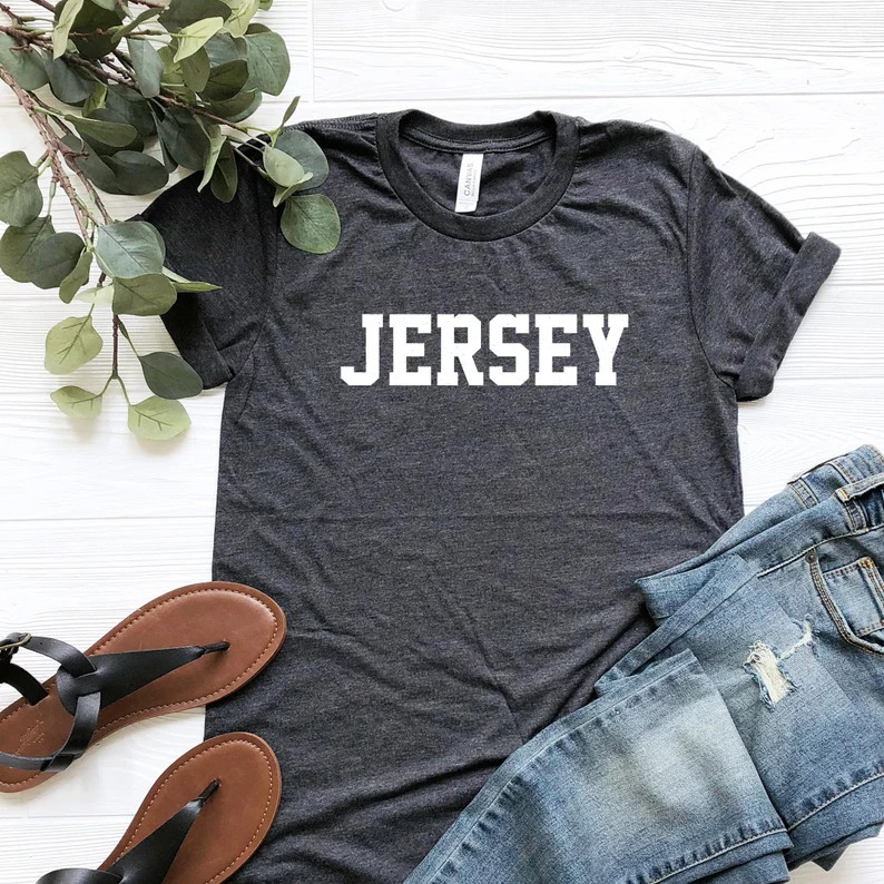 Jersey Shirt, NJ Shirt, New Jersey Shirt, Home State Shirt, USA Traveler Shirt, New Jersey State ... | Etsy (US)