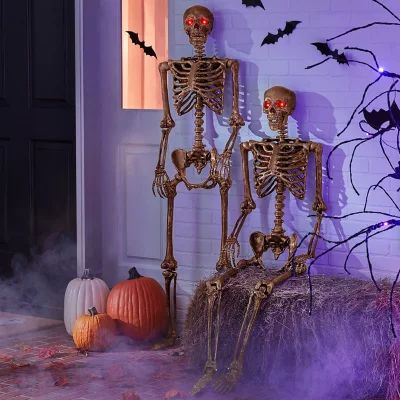 Member's Mark Talking Bronze Skeletons, Set of 2 | Sam's Club