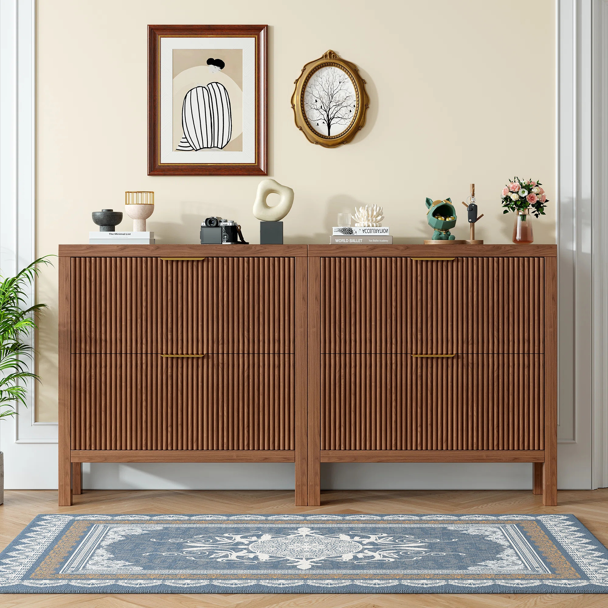 18 Pair Shoe Storage Cabinet (Set Of 2) | Wayfair North America