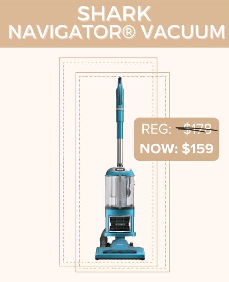 Walmart has this Shark Navigator vacuum on sale right now for $159! It’s regularly $178

#LTKsalealert #LTKhome #LTKFind