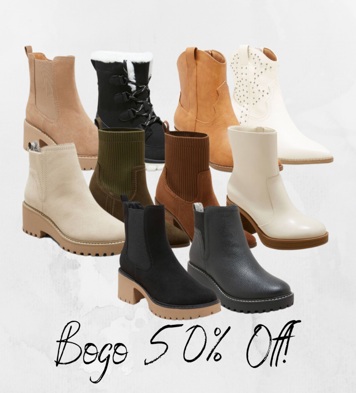Bogo 50% off! Women’s boots. Kids boots. Target boots. Shoe sale. #shoes #boots

#LTKsalealert #LTKshoecrush #LTKfindsunder50