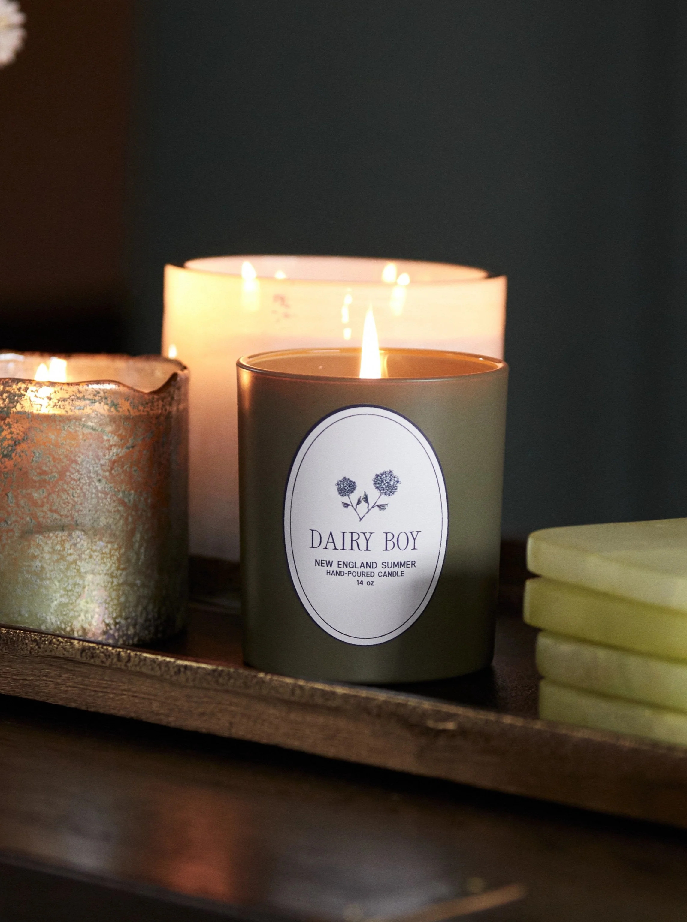 New England Summer Candle | Dairy Boy