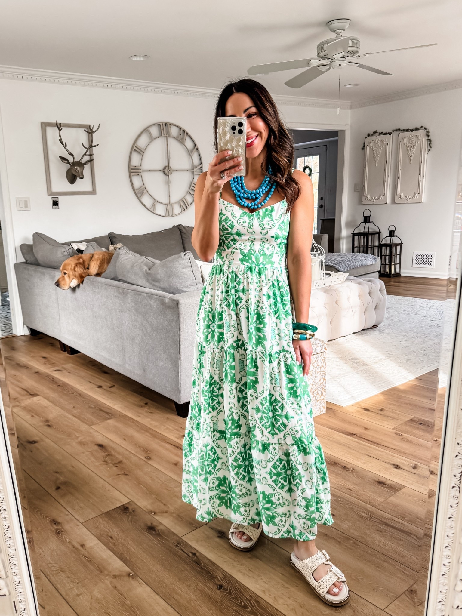 Small maxi dress, vacation dress, sandals TTS



#LTKTravel #LTKFindsUnder100 #LTKOver40