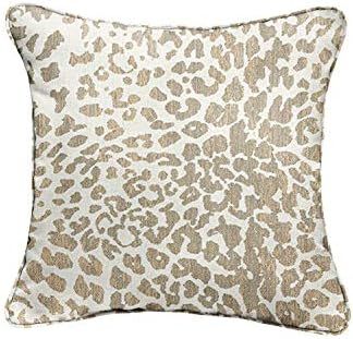 Mozaic AMZ238021SP Indoor/Outdoor Pillow Set, 24", Tan Leopard | Amazon (US)