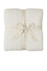 Barefoot Dreams CozyChic Waffle Throw in Cream from Revolve.com | Revolve Clothing (Global)