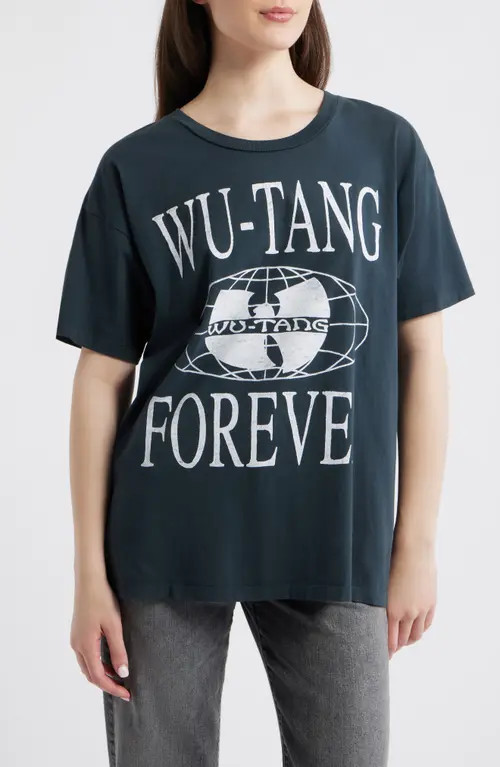 Daydreamer Wu-Tang Forever Graphic T-Shirt in Vintage Black at Nordstrom, Size X-Small | Nordstrom