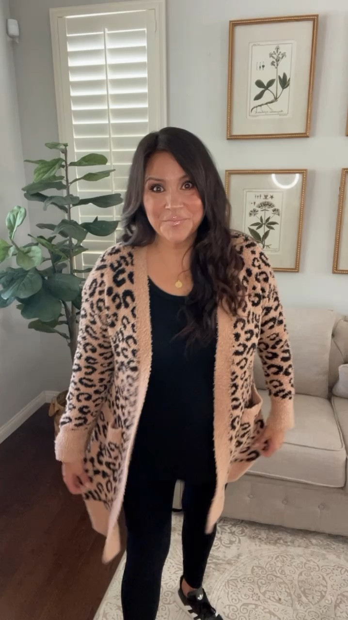 Must have WALMART cardi
I can't tell you how much I LOVE THIS 
it's so plush and so soft and so affordable 
It's a dupe for that high end brand which I love but the price of this one is 🤩
Only $18
Avail in this must have print🐆 and a couple of solids
I'm wearing a M and it fits great could also size up and have a more comfy fit
Will be a great gift 🎁 that she'll love and wear over and over 


#walmart #walmartfinds #walmartfashion #cardis #leopard #affordable #gift #everydayy

#LTKGiftGuide #LTKFindsUnder50 #LTKTravel