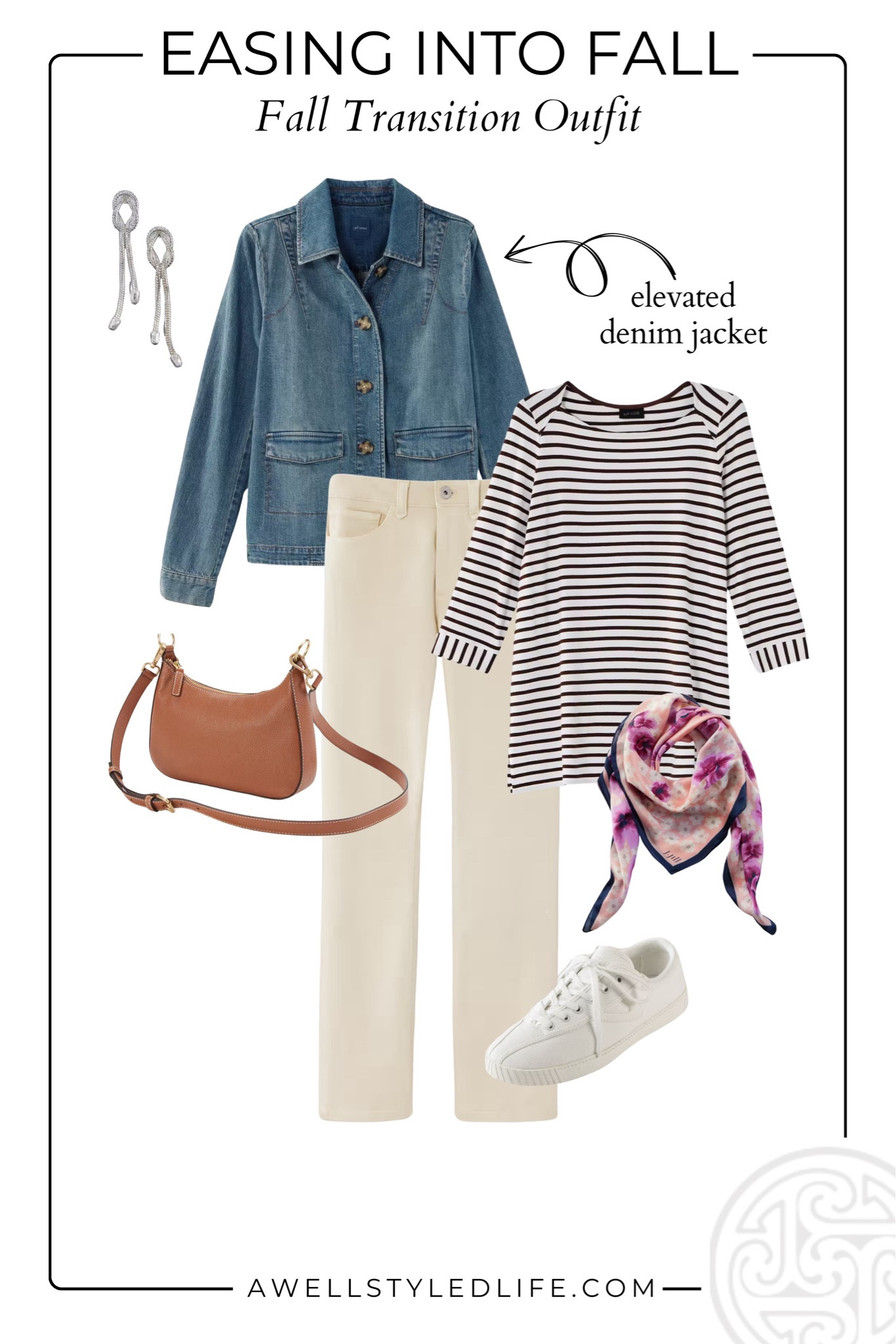 Fall Transition Outfit Inspiration:

All items from J. Jill

#fashion #fashionover50 #fashionover60 #summerfashion #summeroutfit #fallfashion #falloutfit #transitionoutfit #j.jill #jeanjacket #ecrudenim #offwhitedenim #scarf

#LTKOver40 #LTKSeasonal #LTKStyleTip