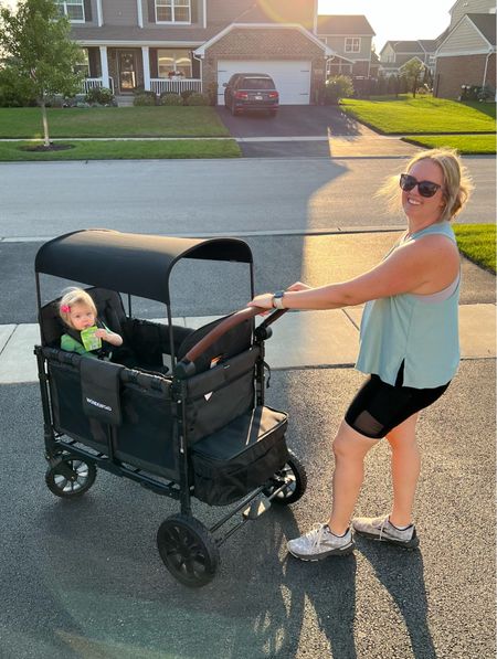 The BEST kid purchase I’ve ever made!! We’ve had so many neighbors tell us how much they love theirs or how much they wish they’d bought one when their kids were smaller. This is the W4 Luxe wagon and it fits 4 kiddos, has a parent storage area, pockets by every seat, the option to pull versus push and a removable canopy. That’s just the highlights, there’s seriously so many features to this stroller wagon. It’s the best Wonderfold on the market!

Bring this stroller wagon to the zoo, for a picnic, to the park, on a hike or even just for a walk around the neighborhood. There’s tons of cargo room for everything you’re toting!

It also has a cargo only mode, making it a very versatile option for around your property when not towing the kids around.

#LTKhome #LTKfamily #LTKkids