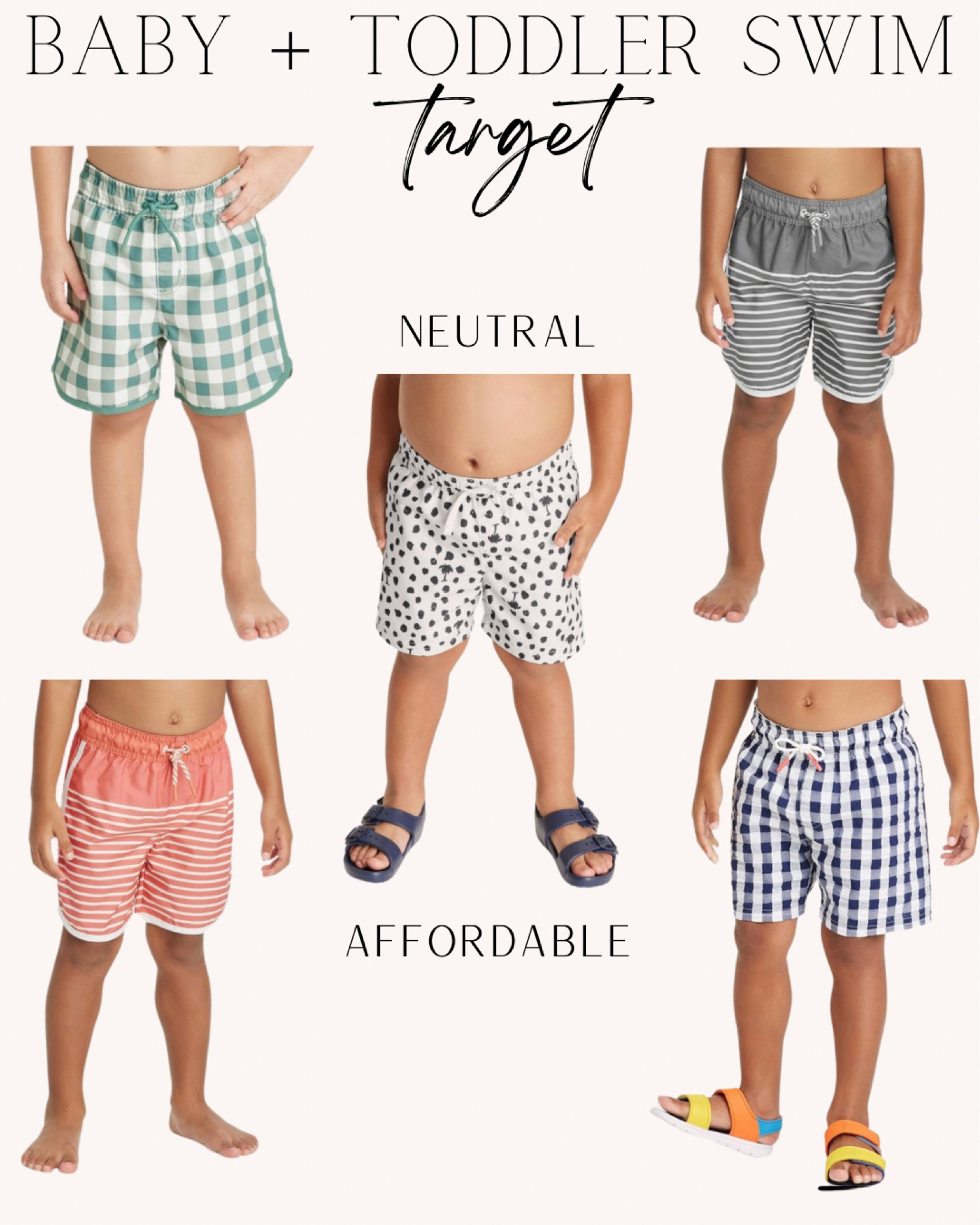 these baby boy and toddler boy bathing suits from target are of course, neutral & so affordable! 

#LTKswim #LTKkids #LTKbaby