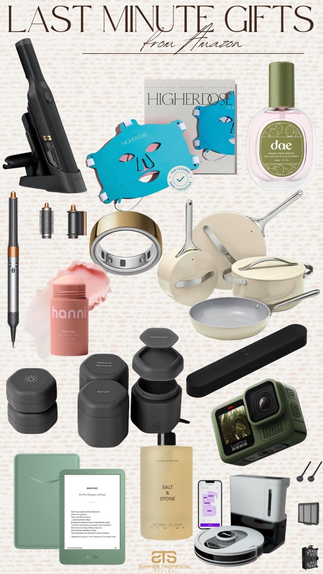 Amazon last minute gift ideas I’m loving! 

Vacuum. Red light mask. DAE. Pots and pans.  Oura ring. Go pro. Dyson. Trending. Best sellers. Gift idea  

#LTKHoliday #LTKFindsUnder100 #LTKGiftGuide